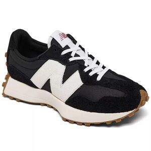 NEW IN BOX: Women's 327 Core Casual Sneakers in black & white